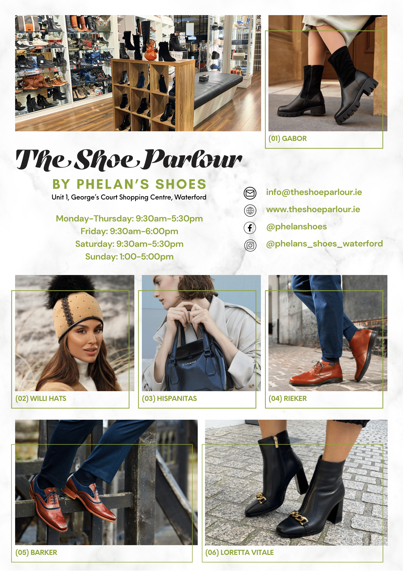The Shoe Parlour by Phelan's Shoes